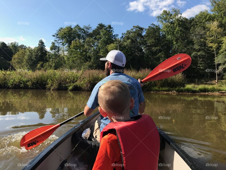 Father and son time 