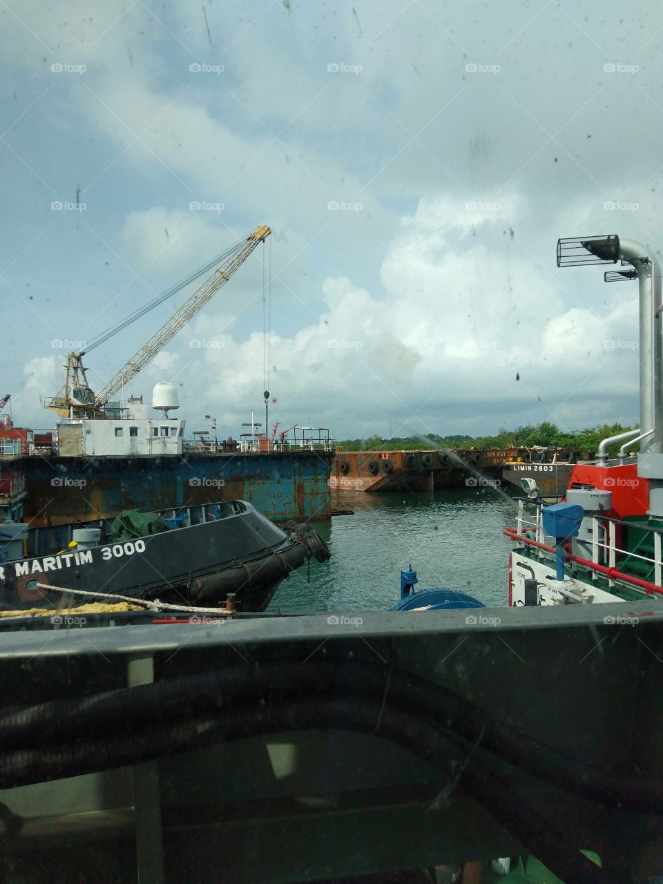 sumber maritime shipyard..#batam