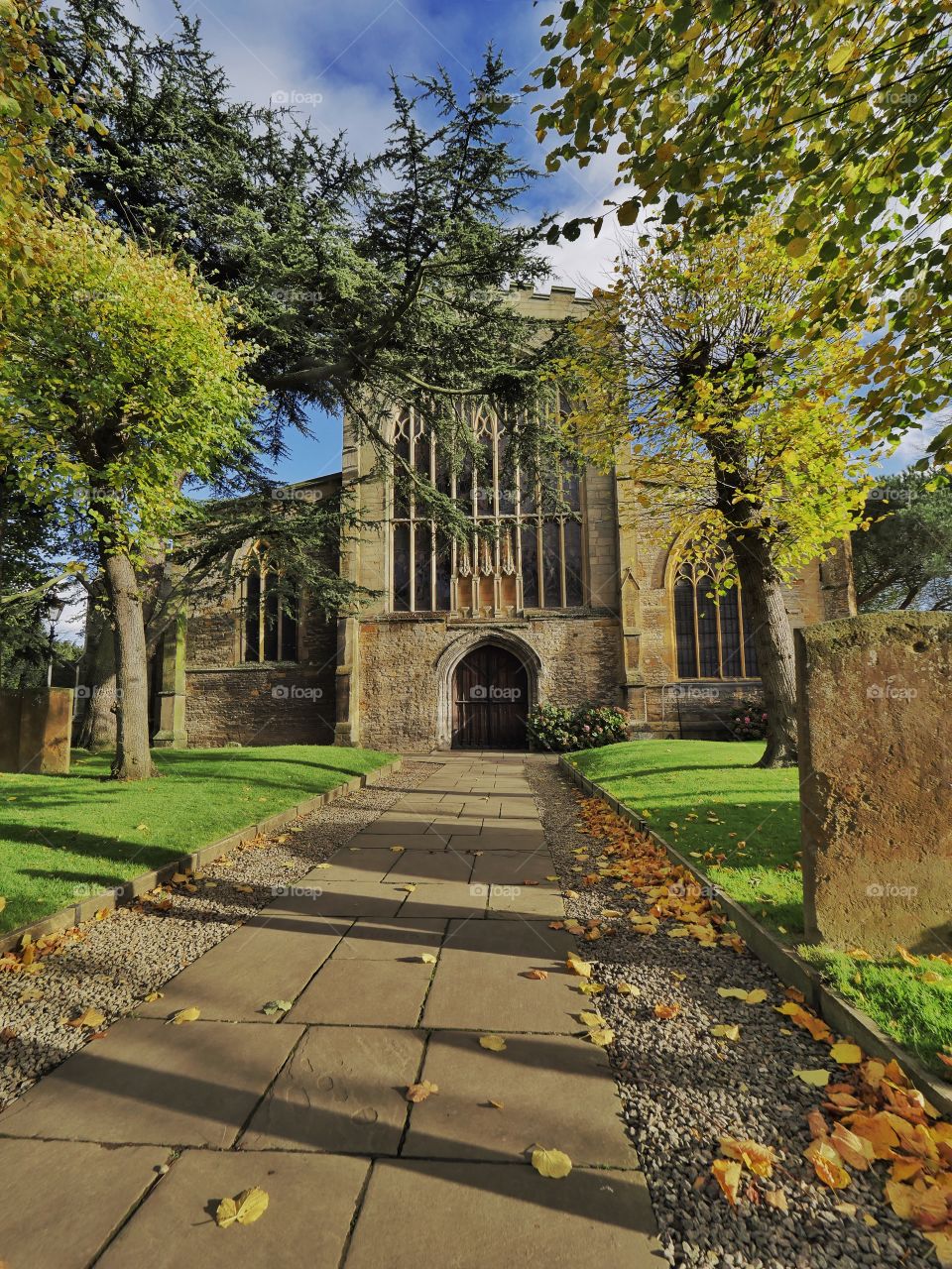 Church Shakespeare's grave- Holy Trinity Stratford upon Avon UK