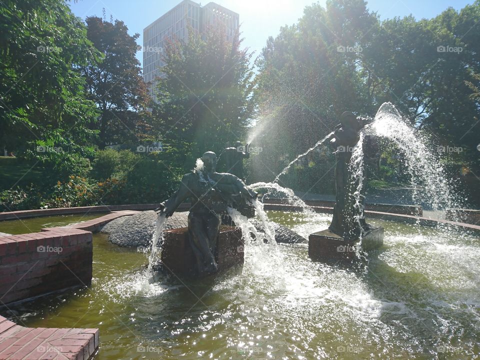 beautiful fountain
