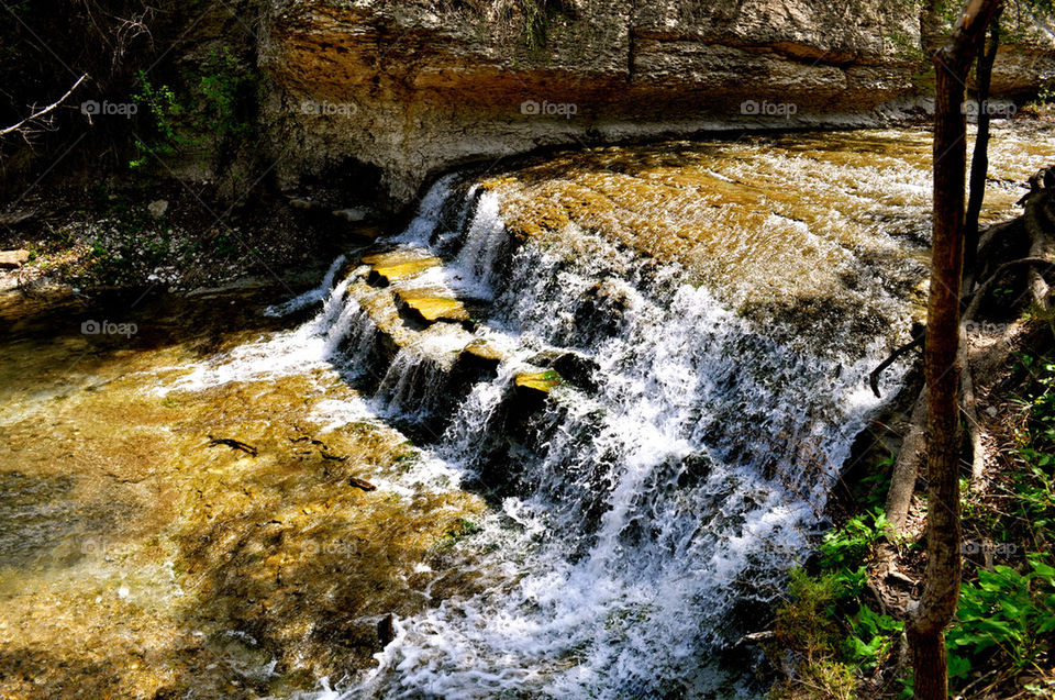 Tiny waterfall 