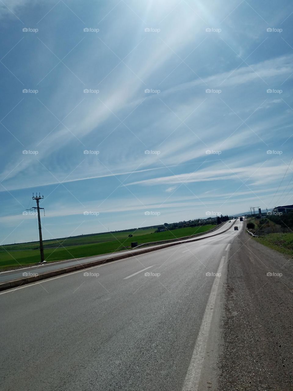 On the road