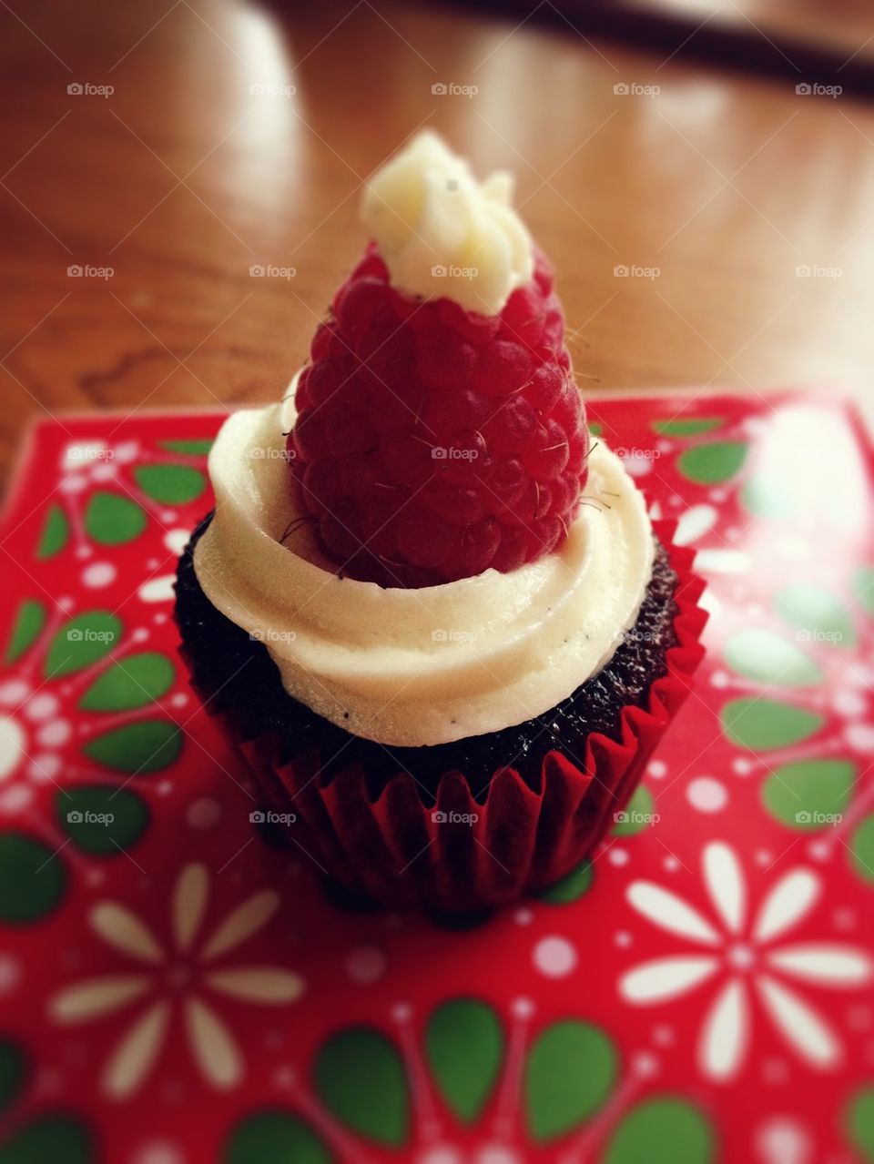 Santa cupcakes