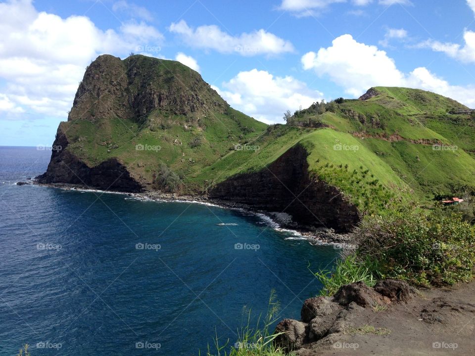 Maui coastline 