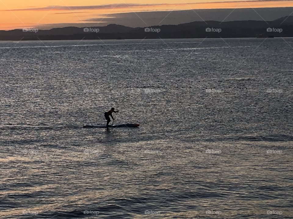 Paddle boarding 