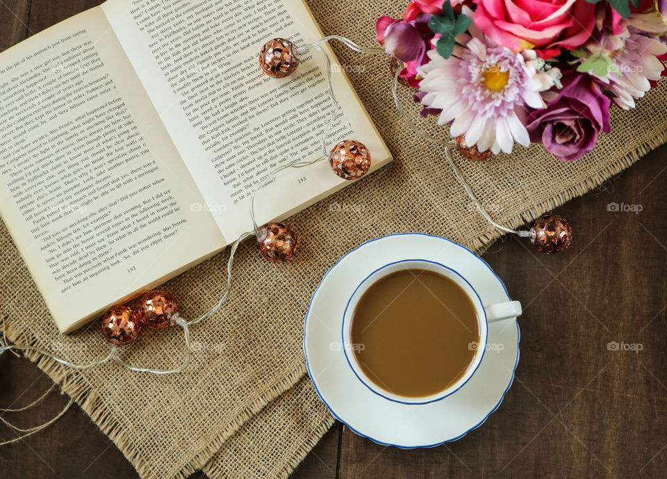 Cup of Coffee and a Book