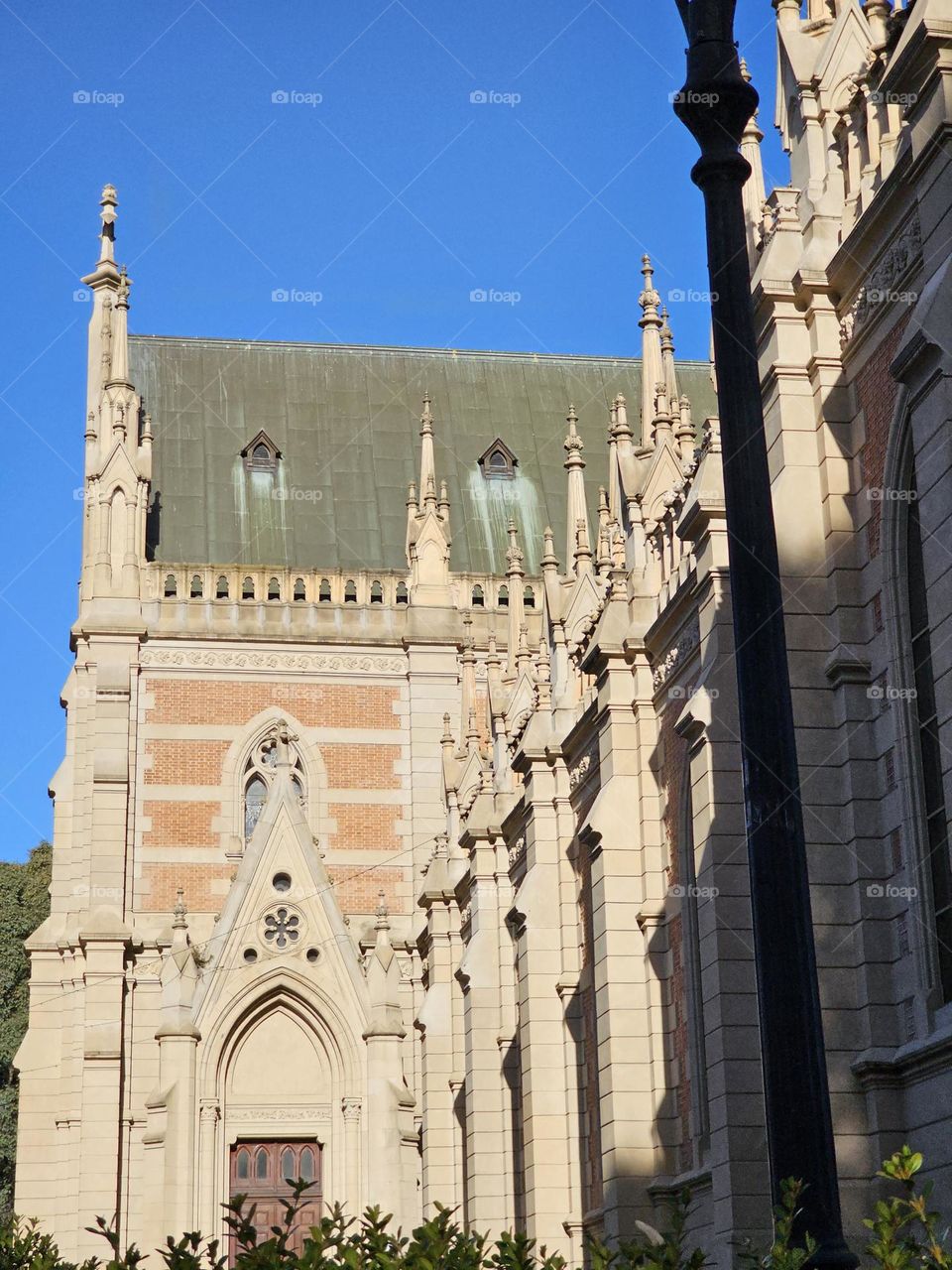 Side entrance and view of San Isidro Labrador Cathedral