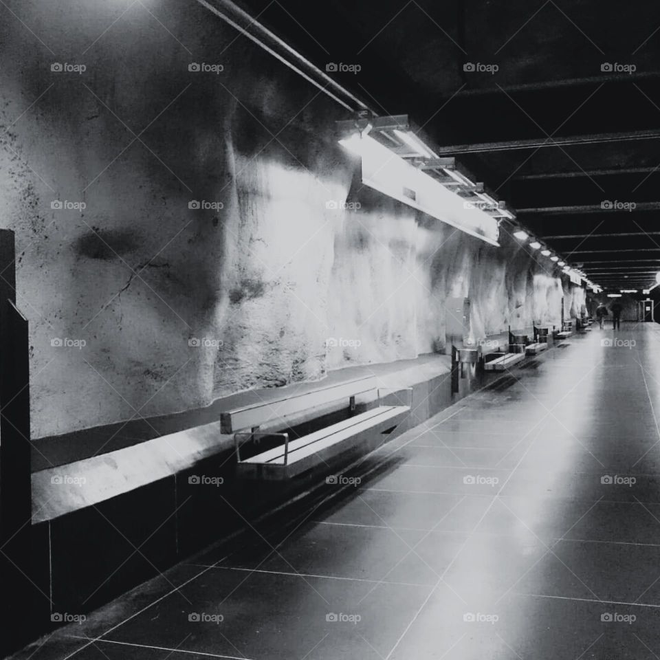 Black and white sadness 