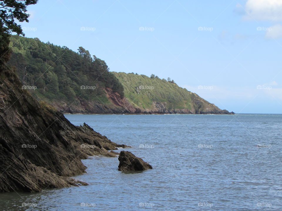 Cornish coast