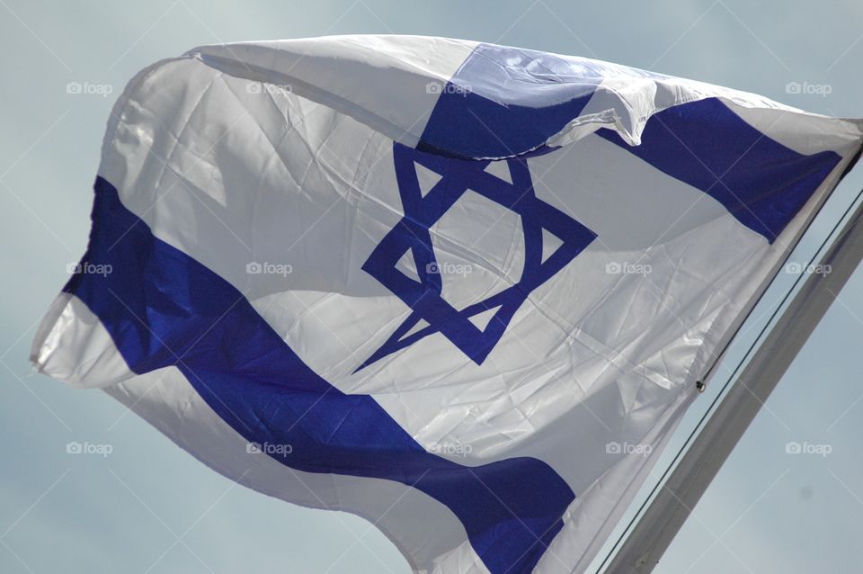 Star of David, Nation of Israel flag