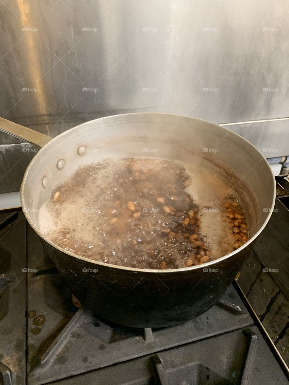 Beans boiling 
