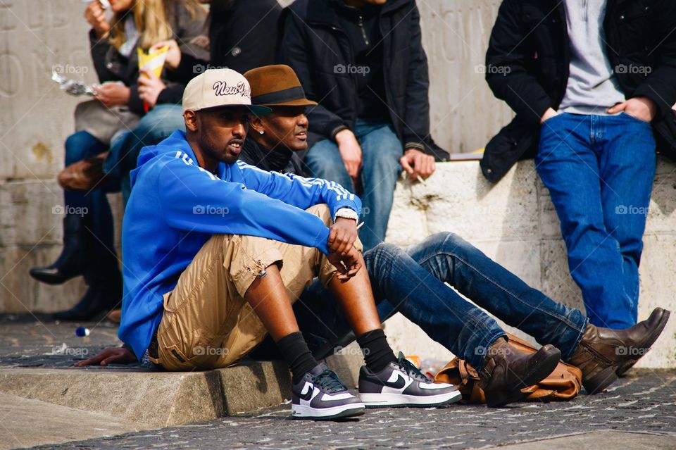 People, Man, Adult, Street, Group