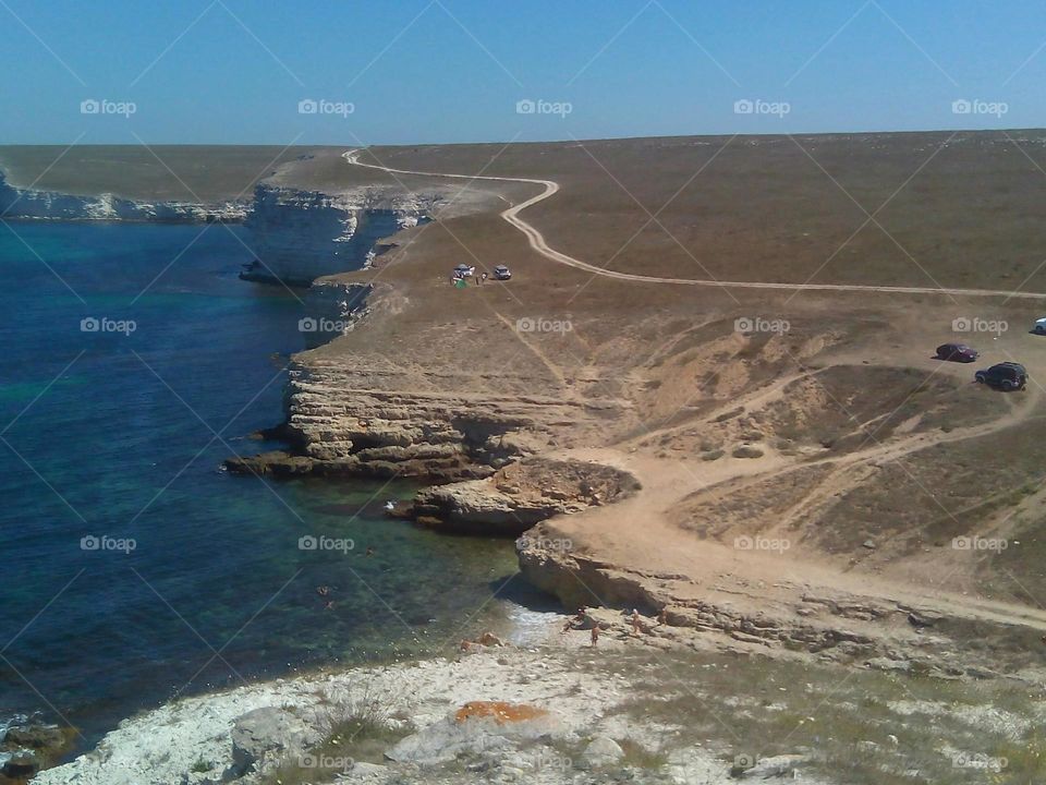 Seashore, Water, Sea, No Person, Beach