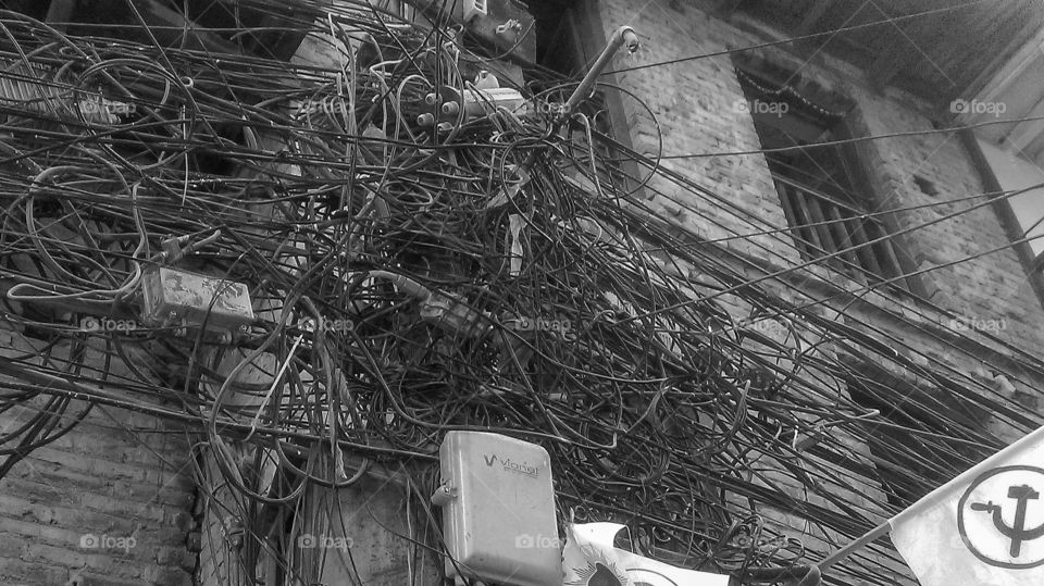 This wiring  in Kathmandu goes without words...