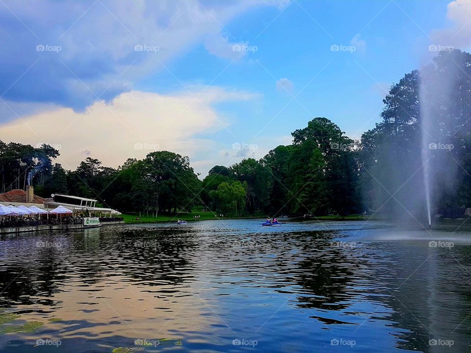 lake in Craiova, Romania