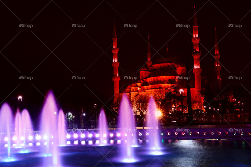 The blue Mosque. The blue Mosque