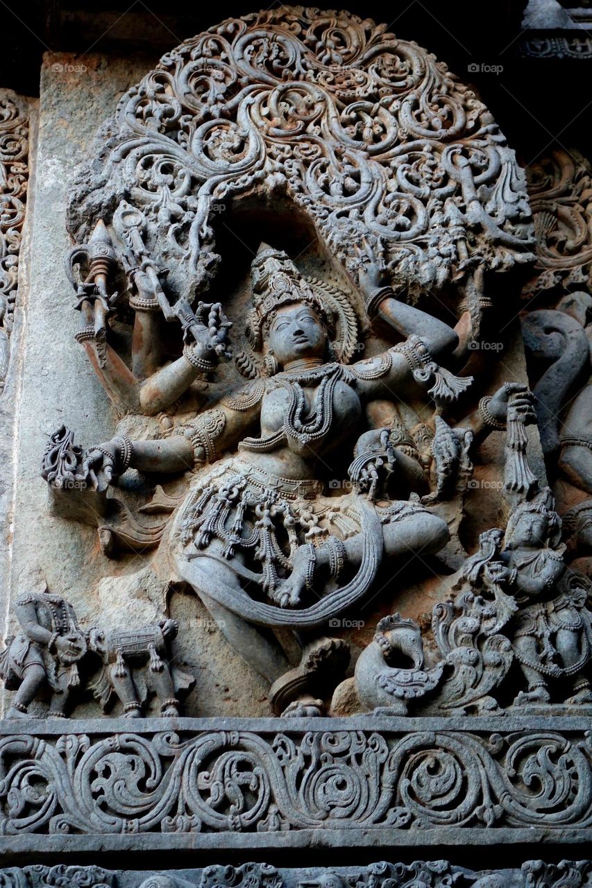 Fine art - Hoysala  - Goddess Saraswati