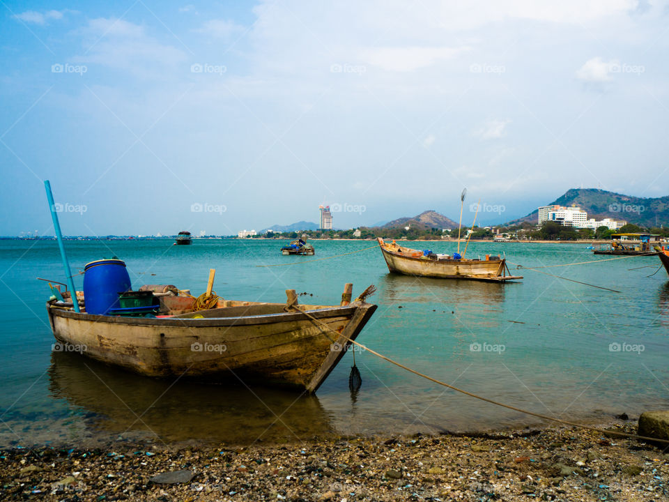 Local fishing boat