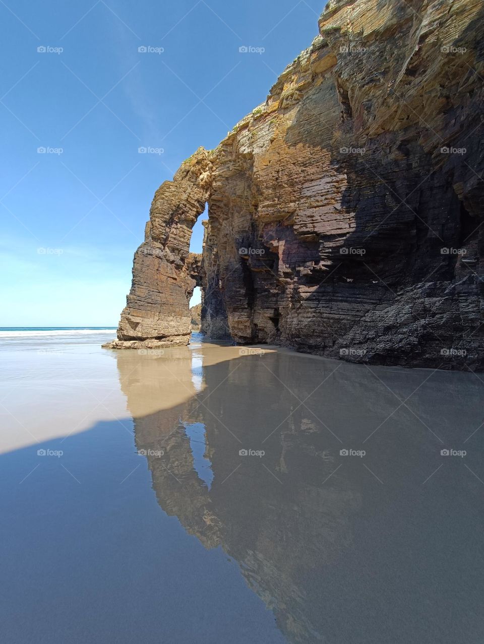 The Beach of the cathedrals