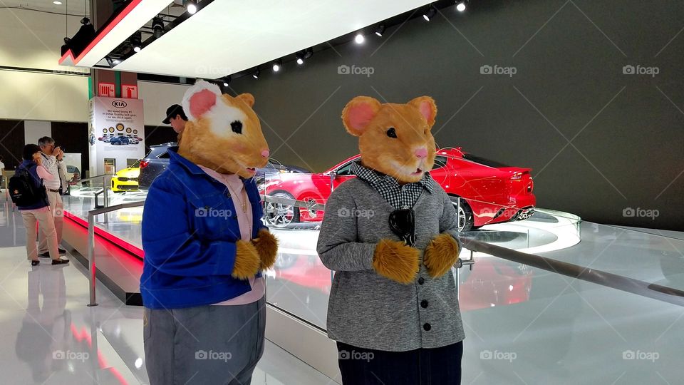 Kia Hamsters characters