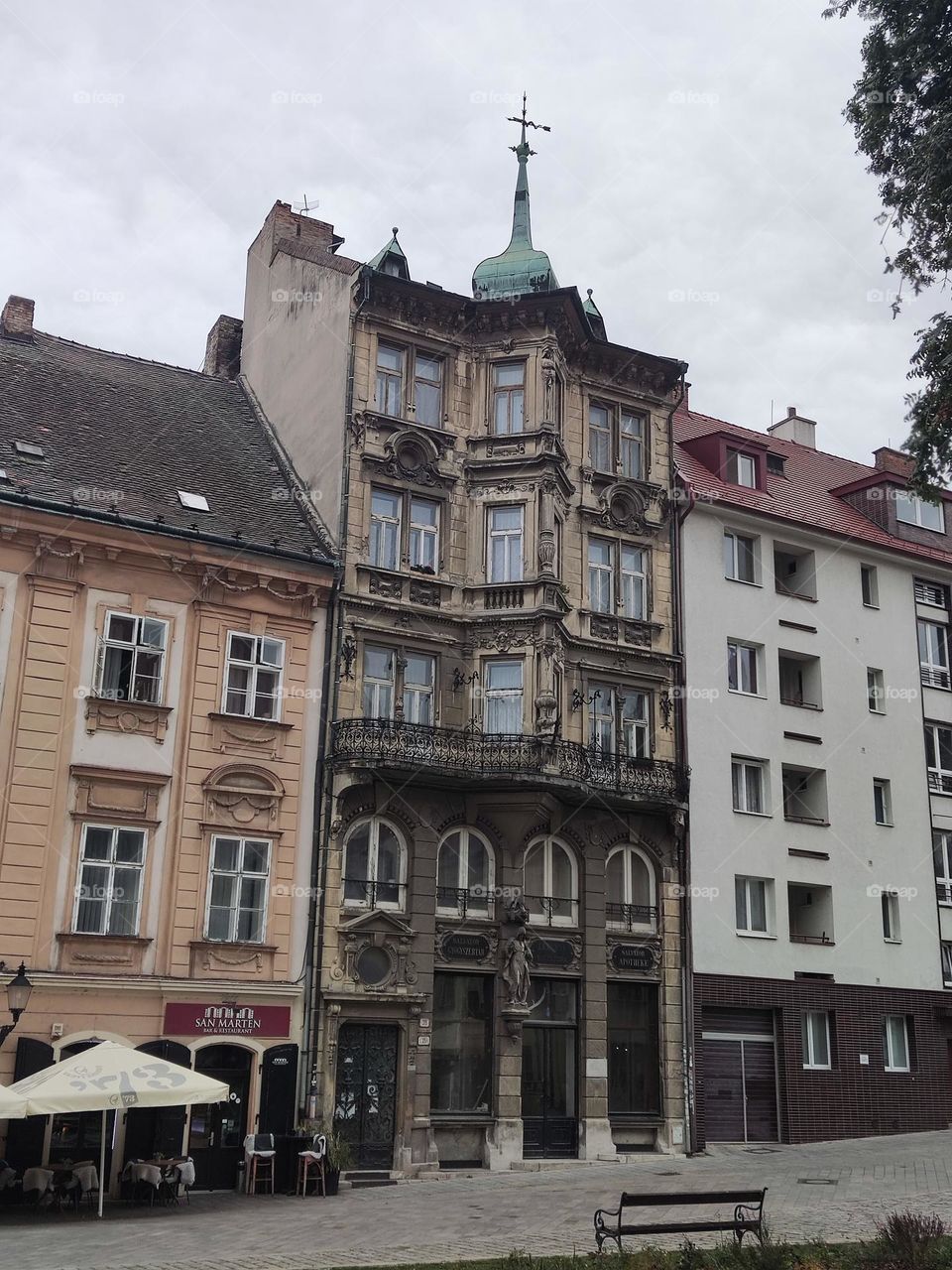 Step back into the Middle Ages with this beautiful photo on a cloudy day.