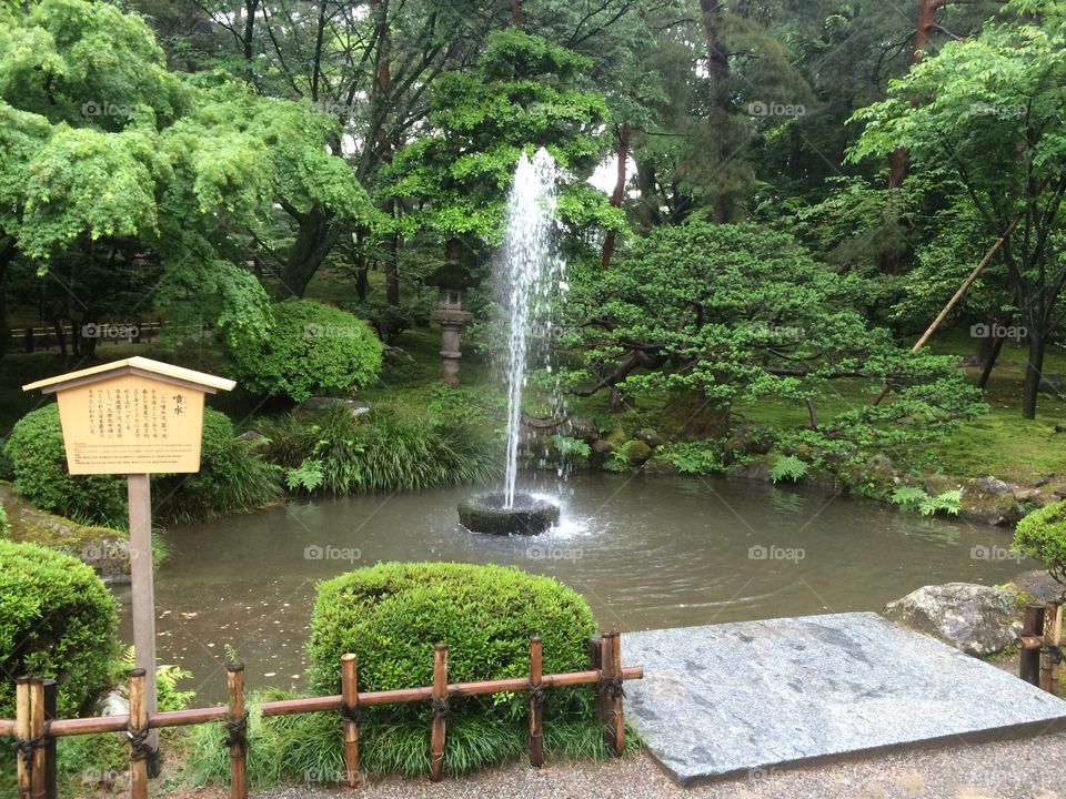 噴水  日本京都