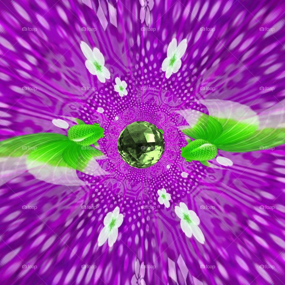 Psychedelic Koi pond 