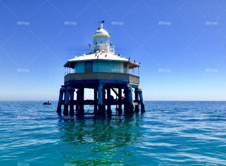 Marker in Port Phillip Bay