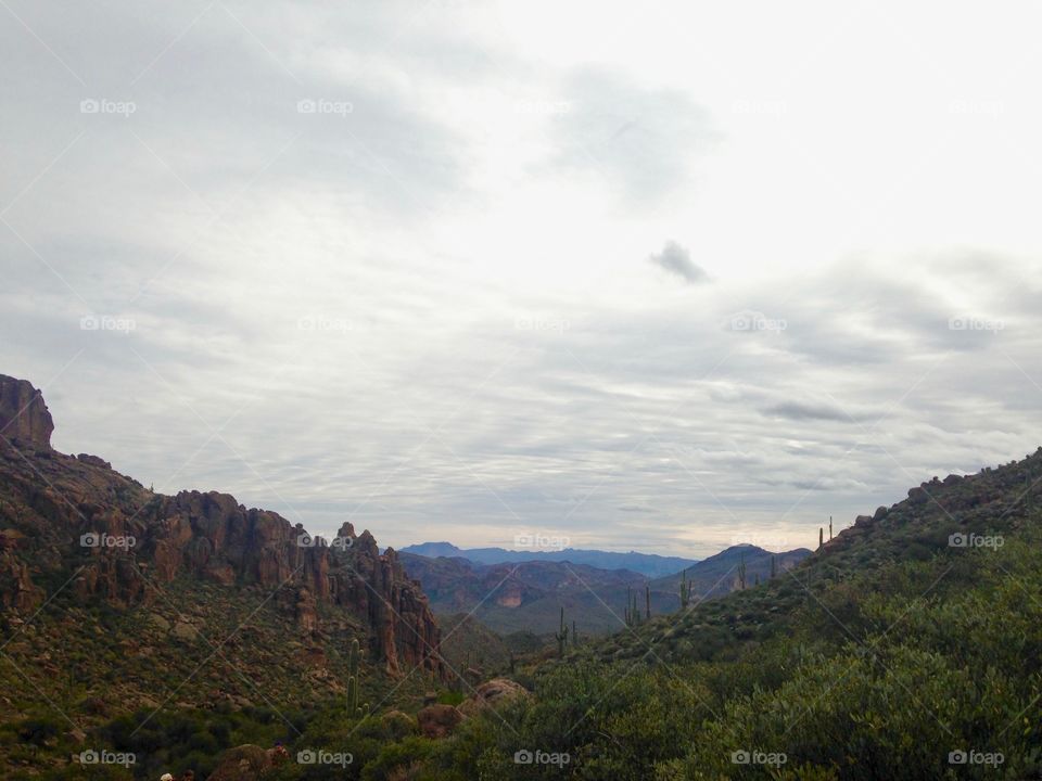 Arizona mountain view