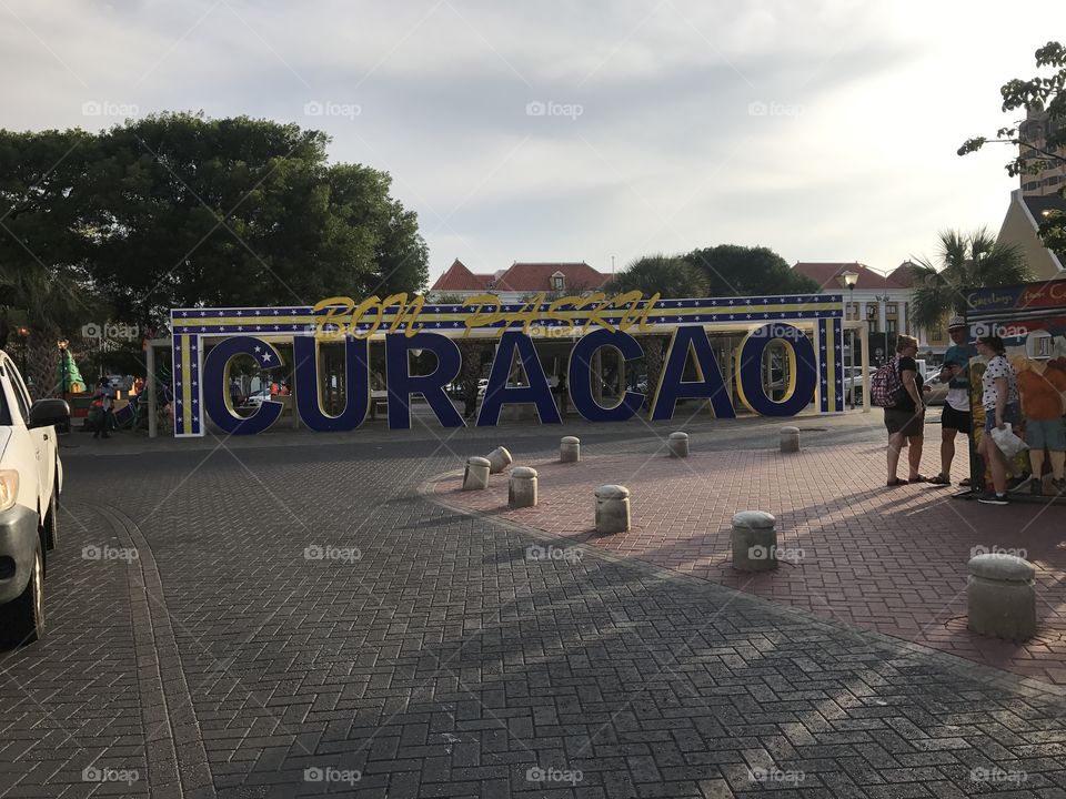 Vacation in curacao.