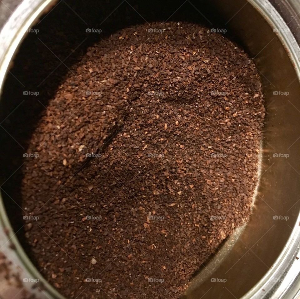 Coffee grounds 