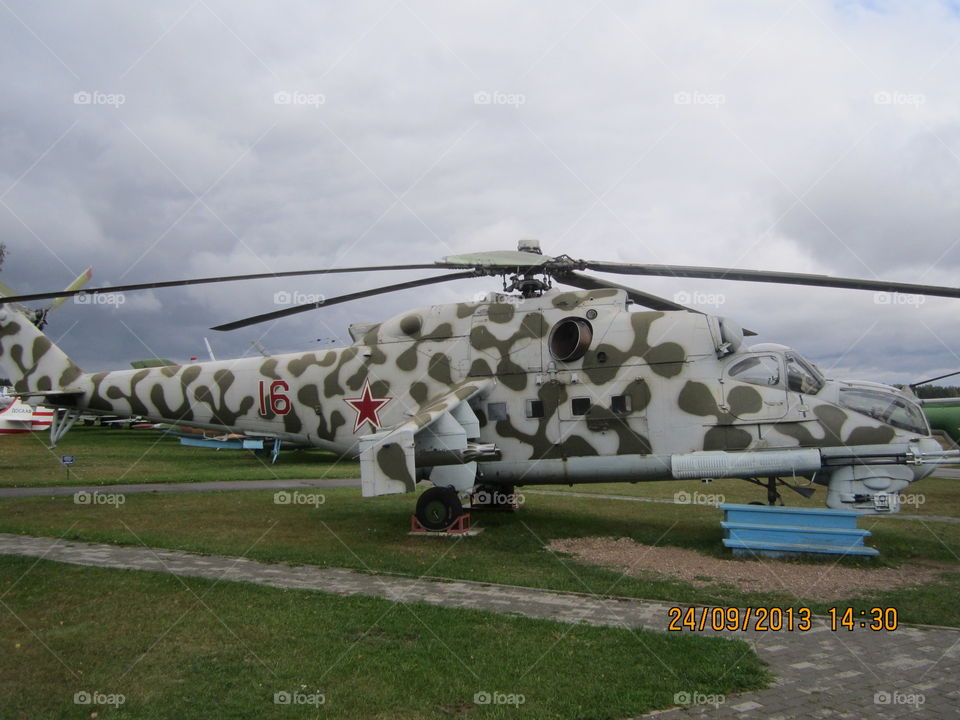 Mi28 helicopter