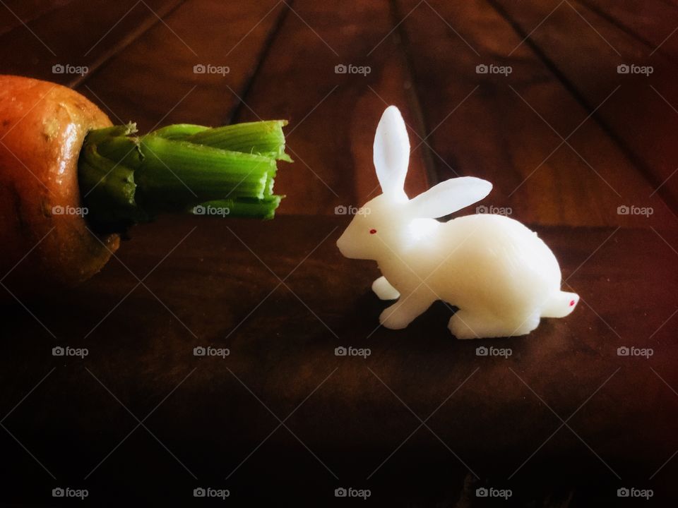 When rabbit meets carrot
