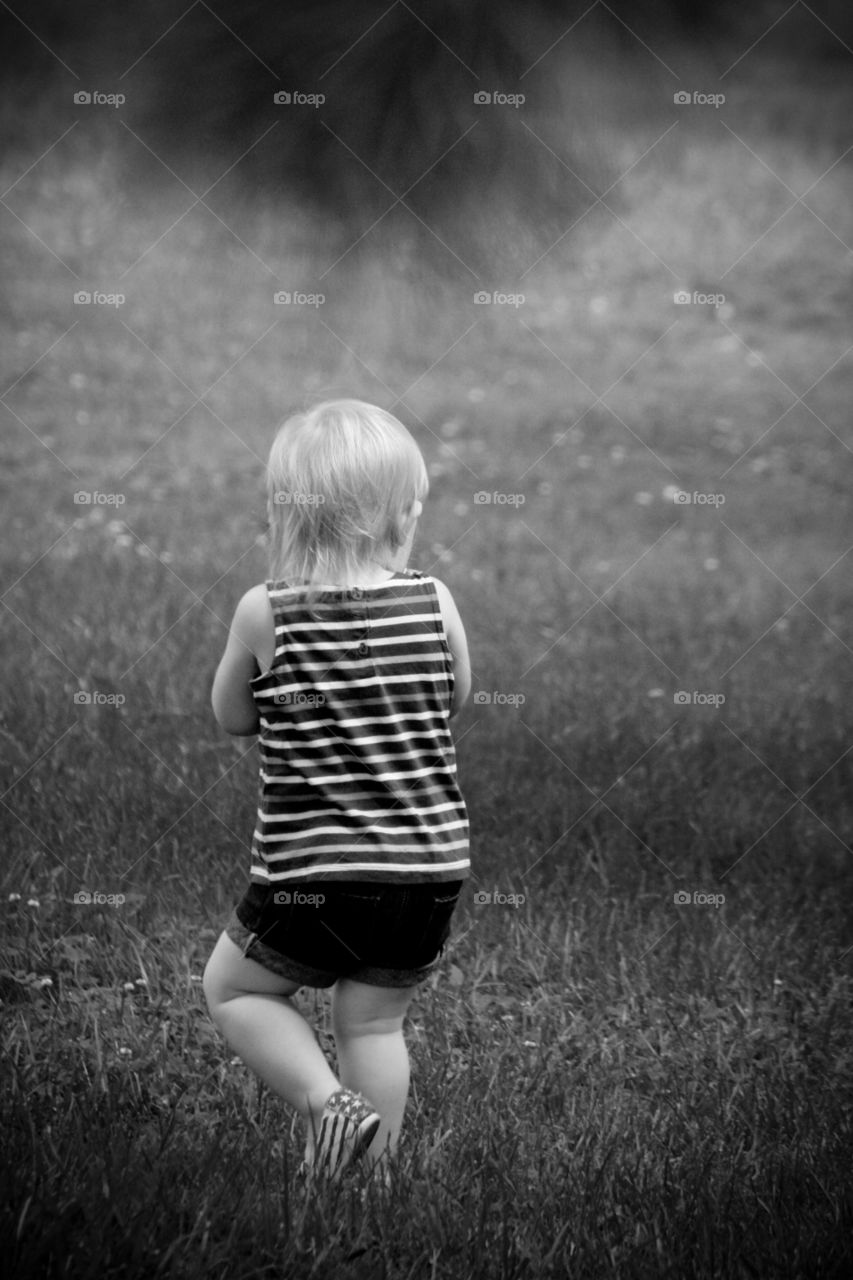Running through fields