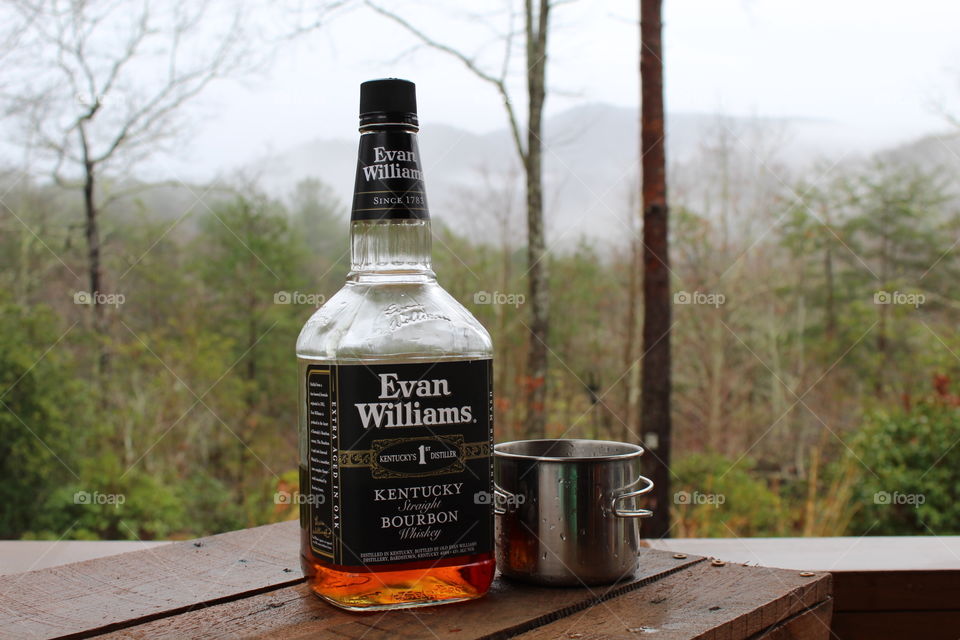 whiskey in the mountains