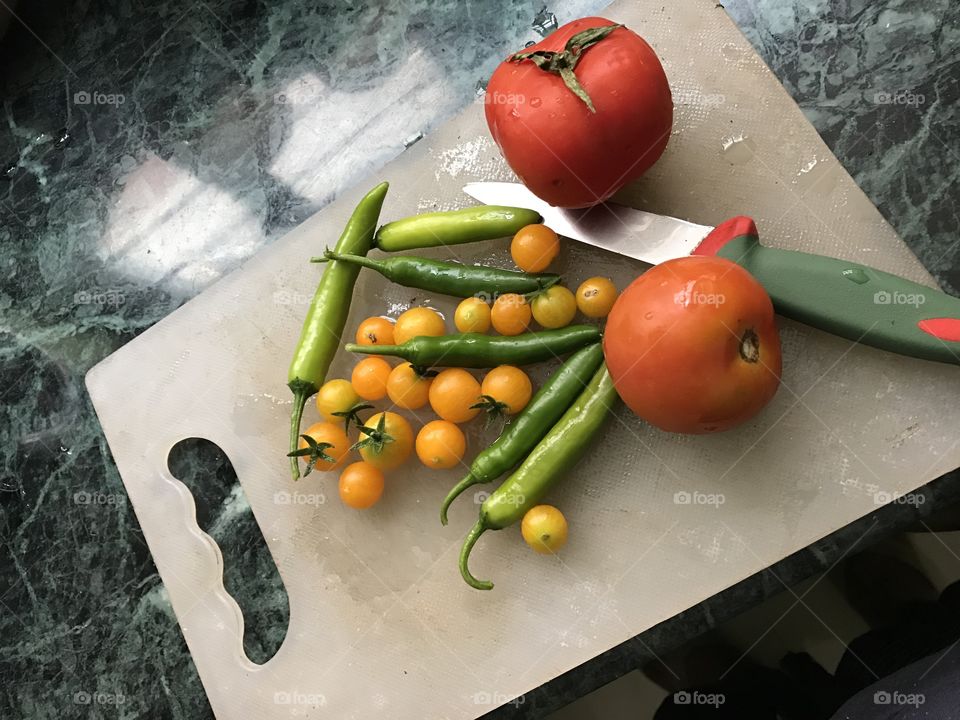 Mini Tomato with chilli