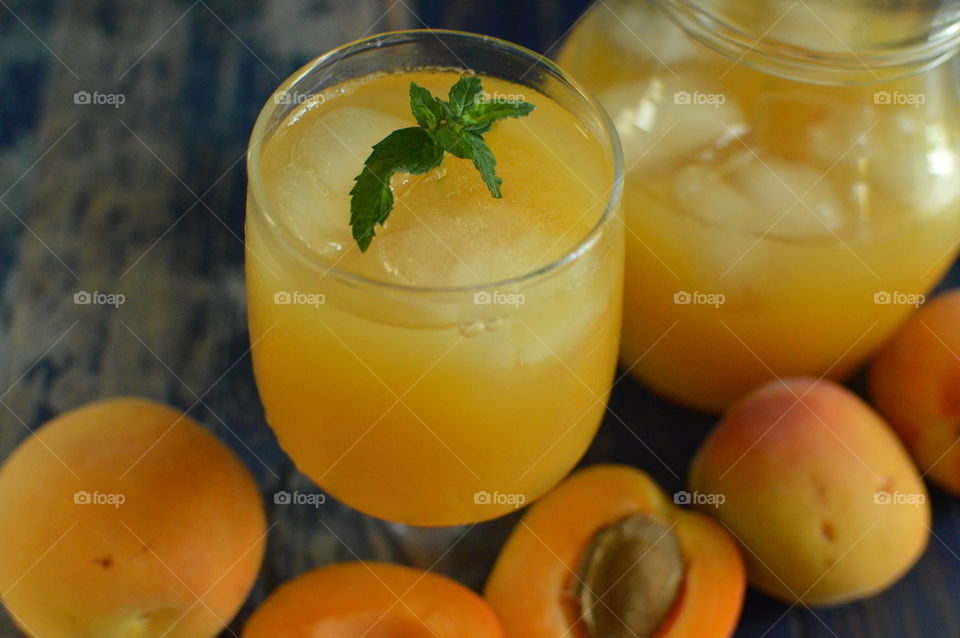 homemade apricot juice