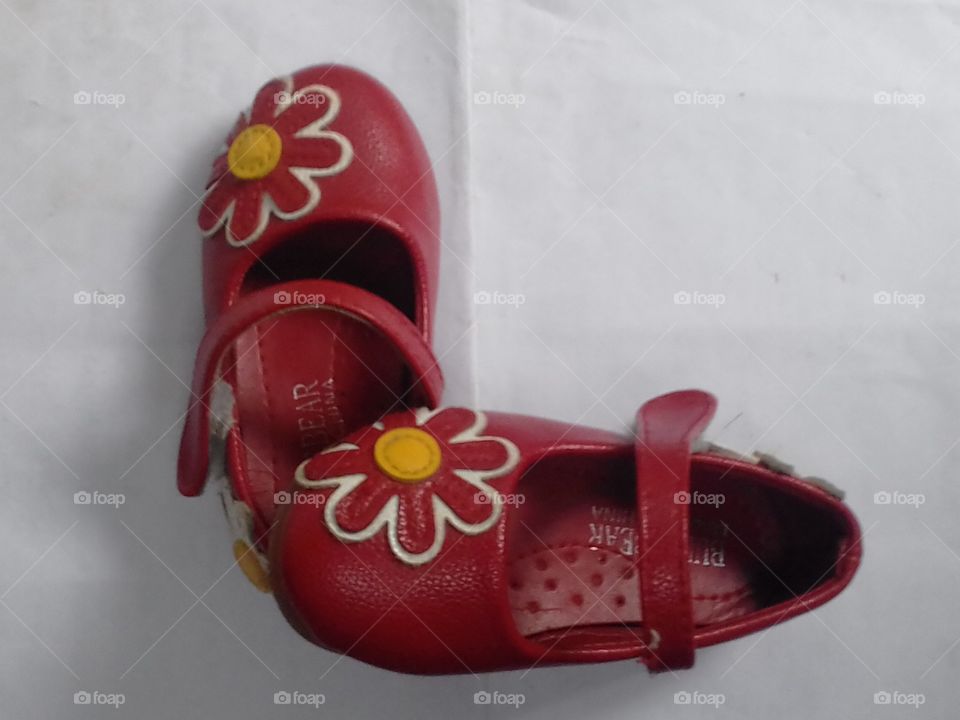 Red Colour Slippers 02..