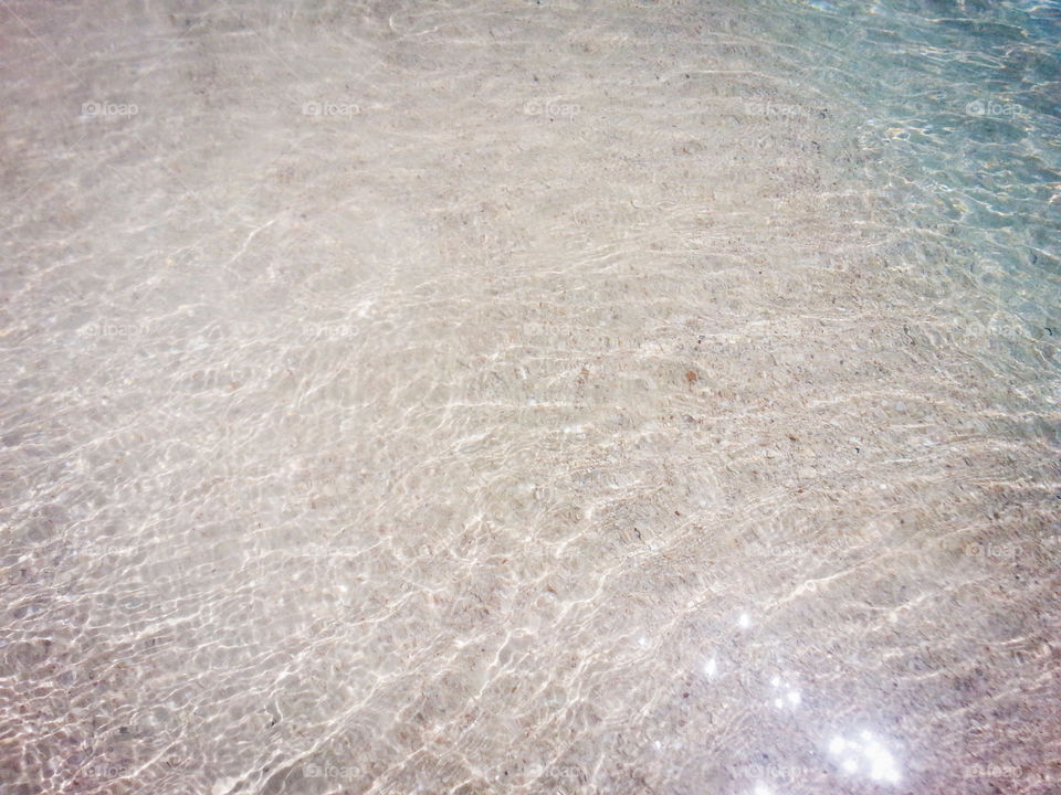 Crystal clear water at seven mile beach