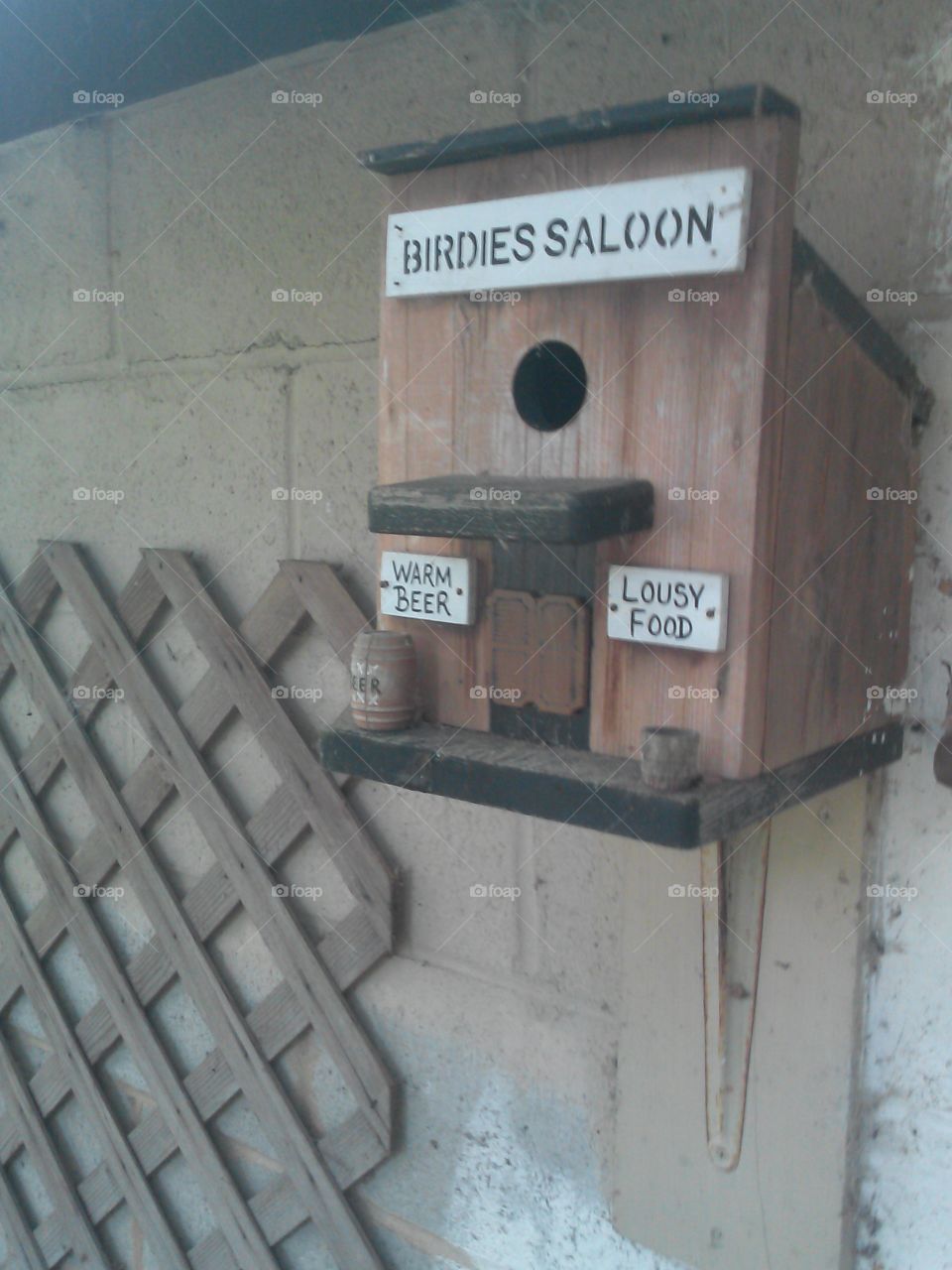 general store birdhouse. birdhouse, general store, wall