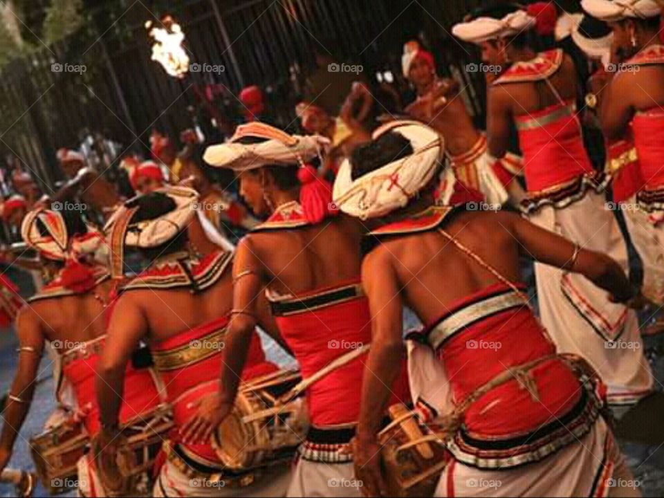 srilankan kandyan drummers