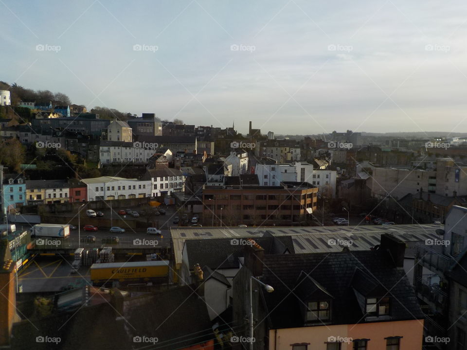 Morning over Patric's hill, cork Ireland  