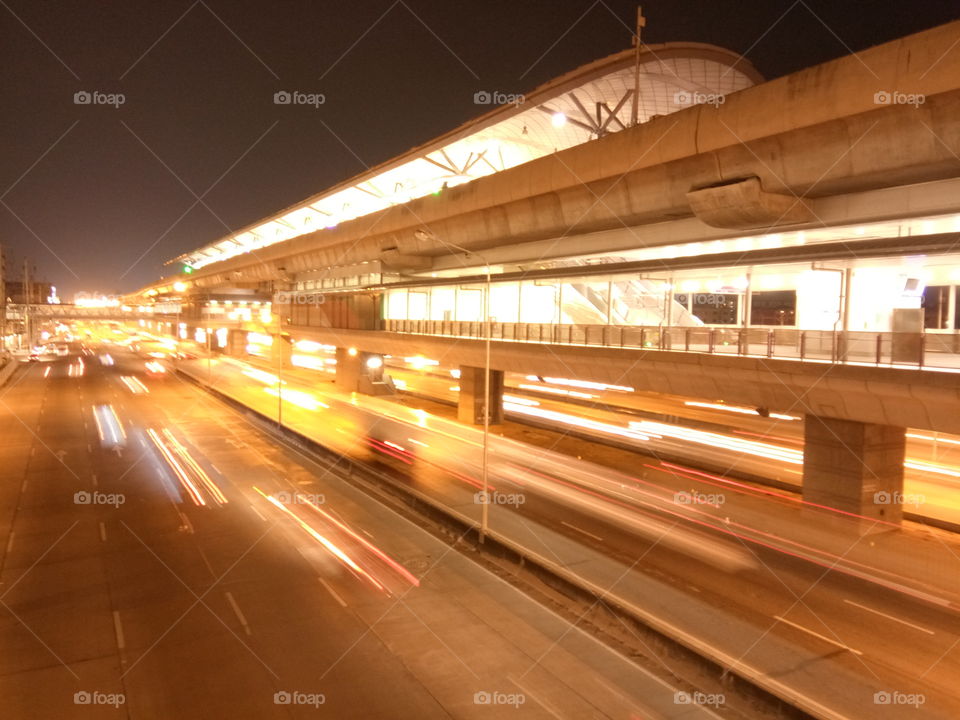 Blur, Fast, Traffic, Transportation System, Bus