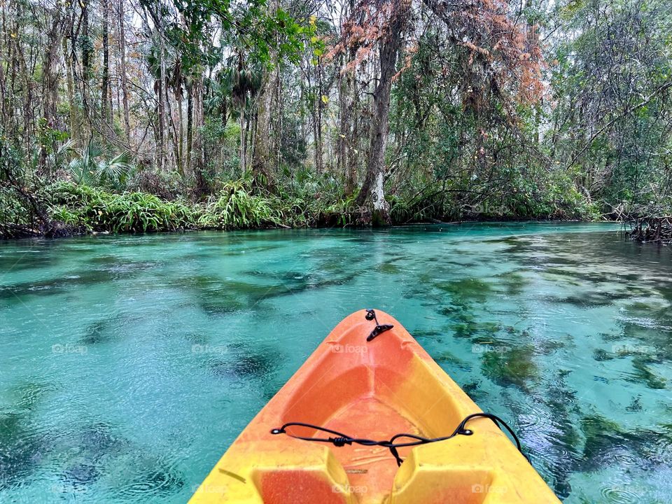 Kayaking springs! 🛶