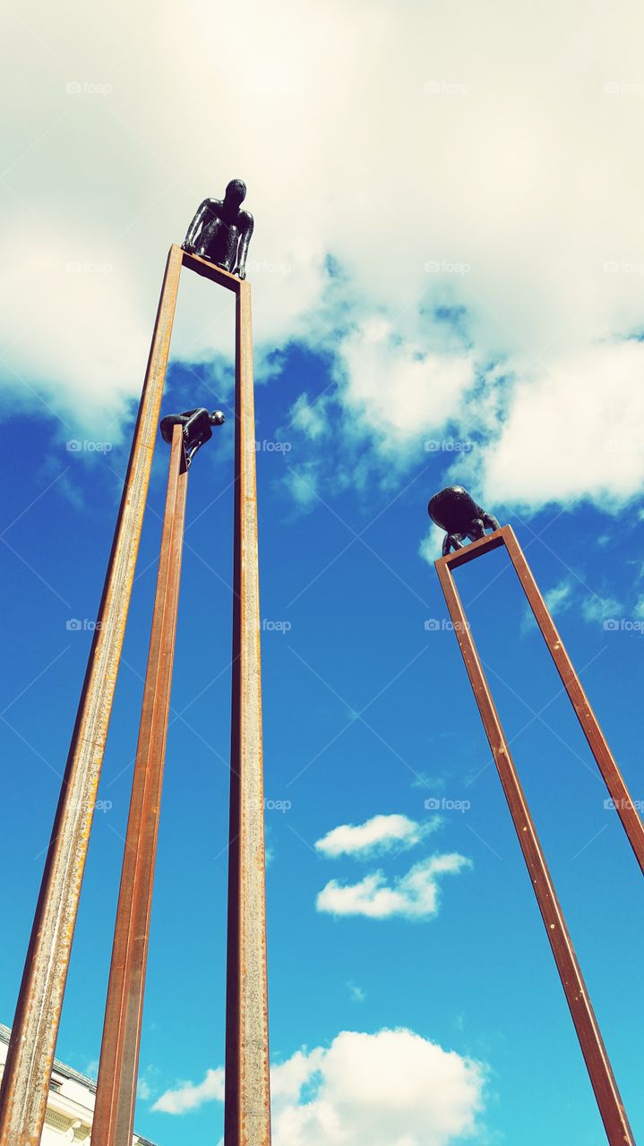 No Person, Sky, Outdoors, Technology, Steel