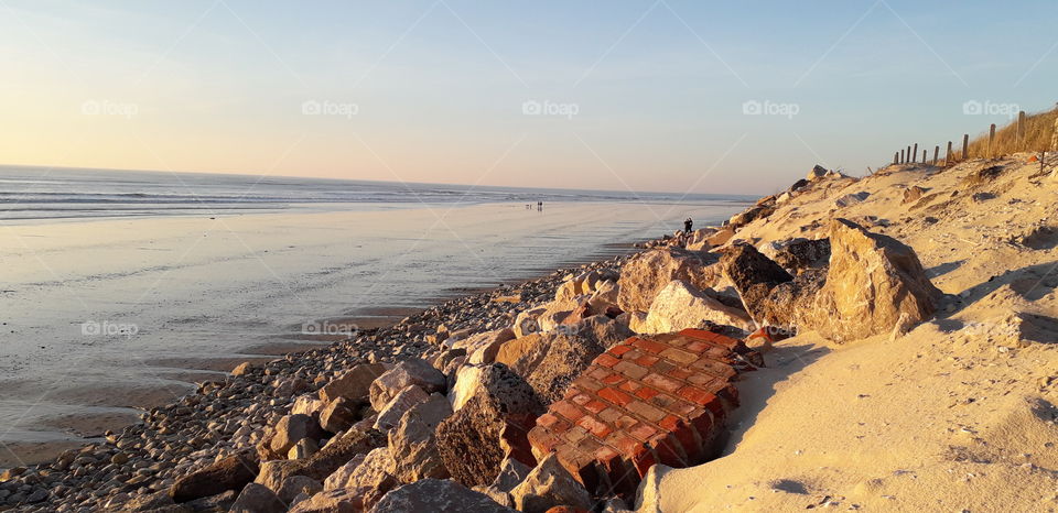 couché de soleil à merlimont