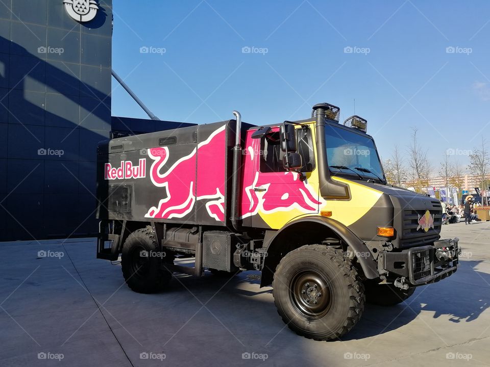 Red Bull car