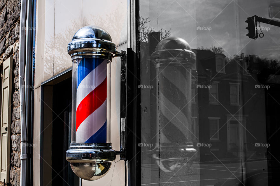 Barber Pole Reflection