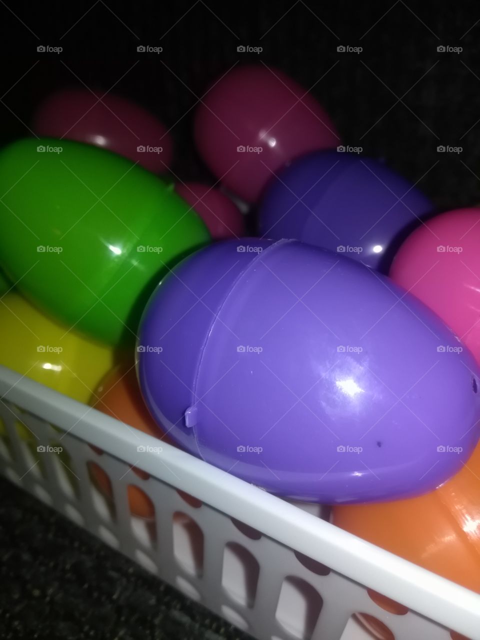 plastic eggs