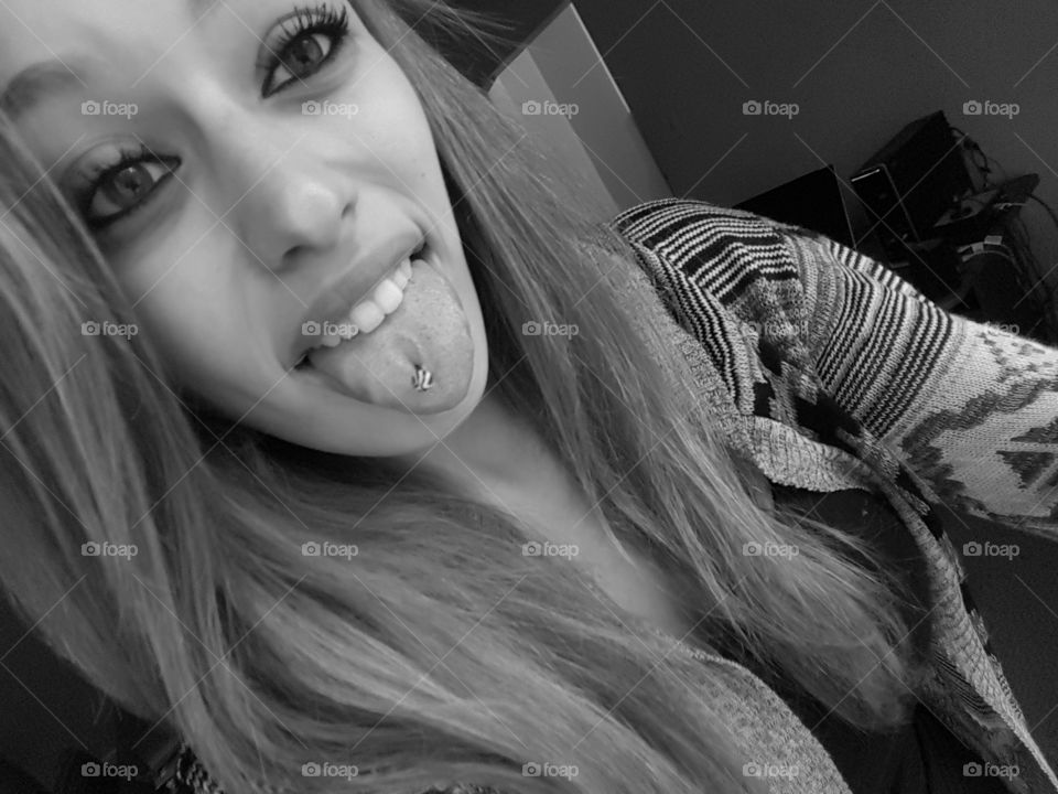 Monochrome, Portrait, Woman, Girl, People